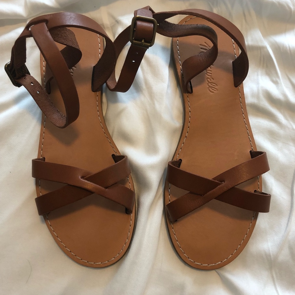 Madewell Brown sandals size 6